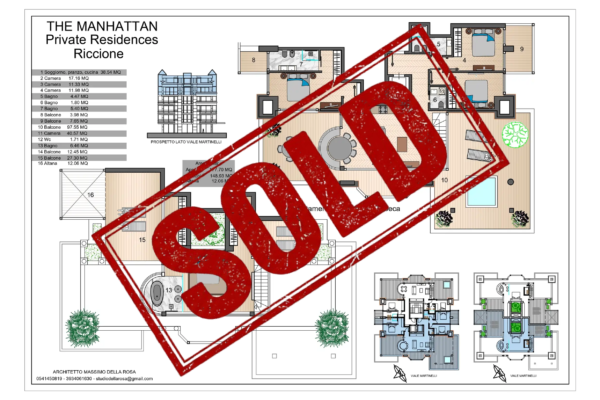 Attico PHA | Tribeca Piano n. 5 & 6 | 4 Camera